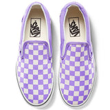 Vans Slip On - Checkerboard Violet/White 03