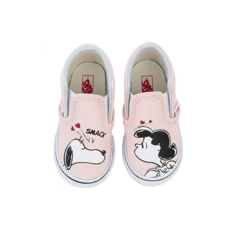 Vans x Peanuts Toddler's Classic Slip-On - Smack/Pearl 01