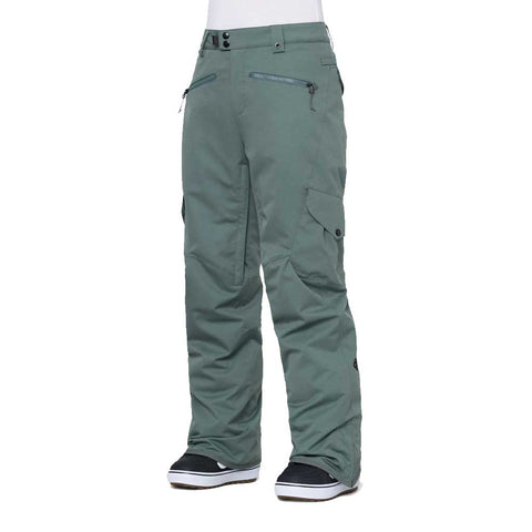 686 23/24 Women's Aura Insulated Cargo Pants - Cypress Green