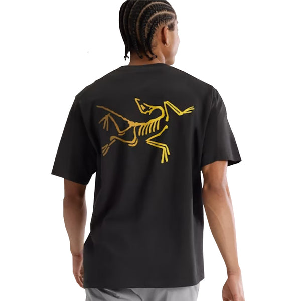 Arc'teryx Kragg Cotton Logo S/S Tee - 24K Black | Boarders
