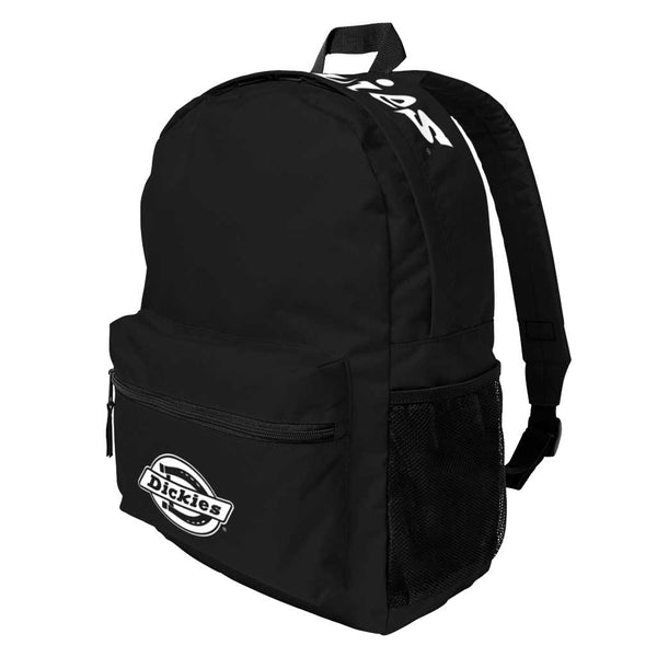 Dickies Basic Double Logo Backpack - Black/Reflective | Boarders