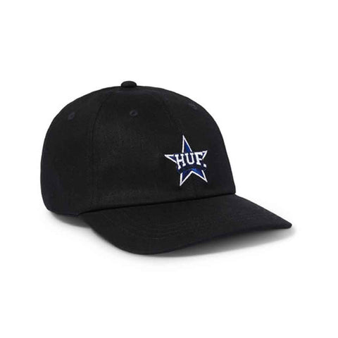 Huf All Star 6 Panel CV Hat - Black
