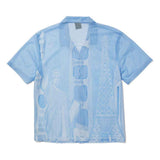 Huf World Tour S/S Lace Shirt - Cloud Blue2