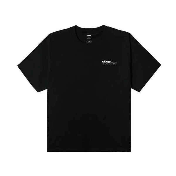 Obey Studios Sport S/S Tee - Black – Boarders