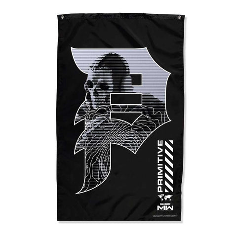 Primitive x COD Mapping Dirty P Banner - Black
