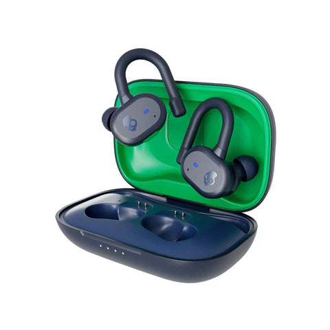 Skullcandy Push Active True Wireless Earbuds - Dark Blue/Green