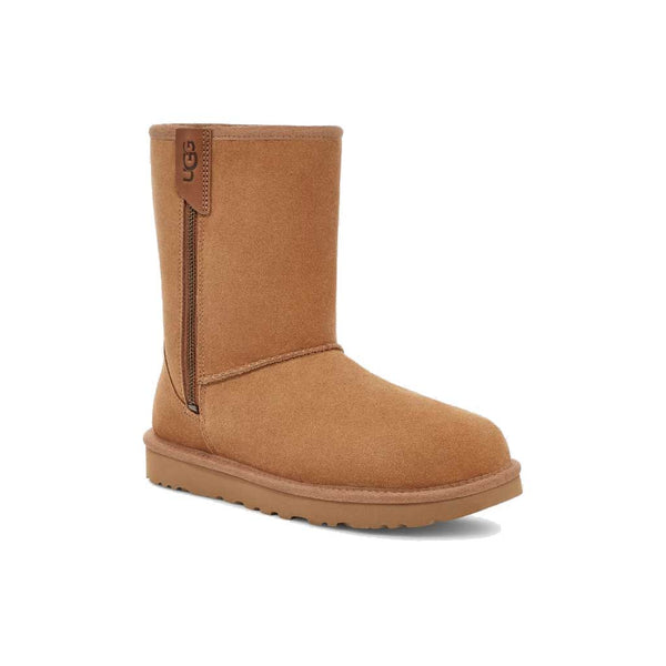 Ugg Women's Classic Short Bailey Zip - Chestnut | Boarders