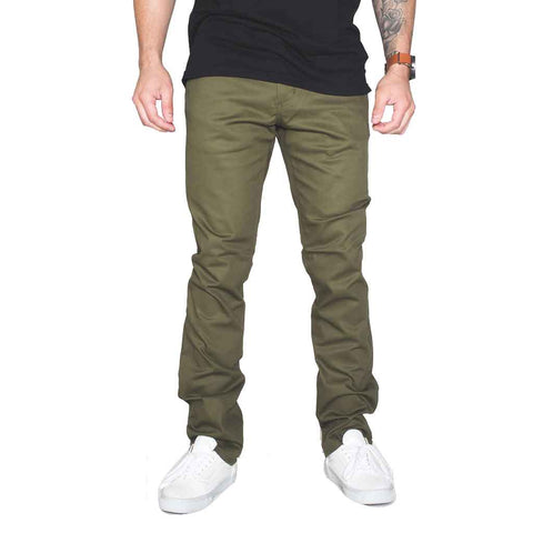 BLKWD Classic Chino - True Olive Front