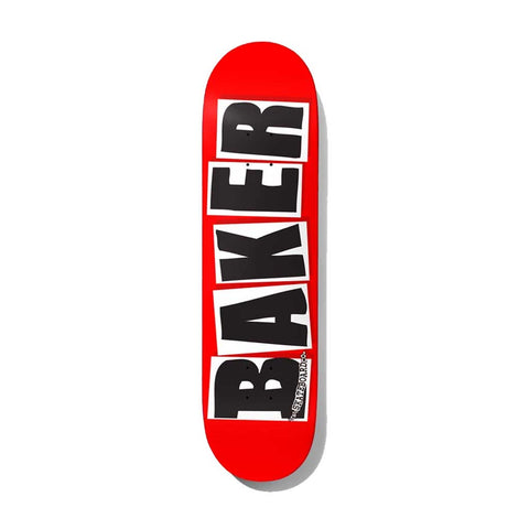 Baker Brand Logo Deck -Baker Brand Logo 8.3875" Deck - Red