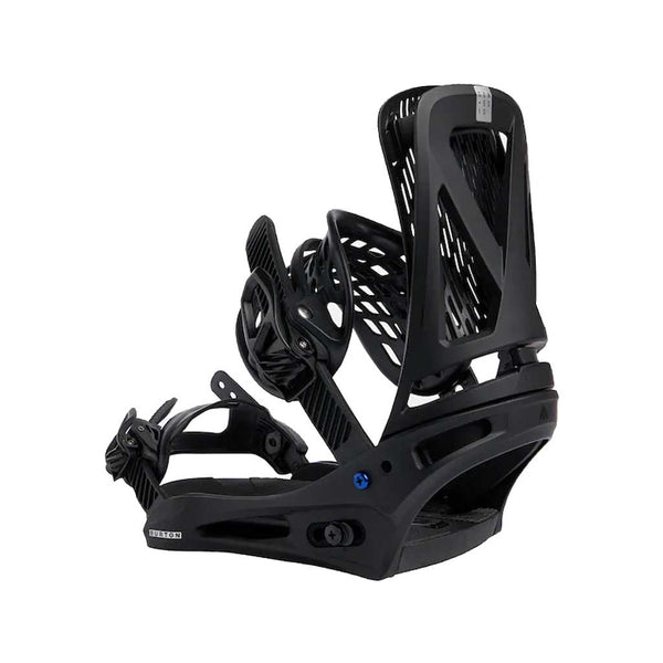 Burton 22/23 Genesis Re:Flex Snowboard Bindings - Black | Boarders