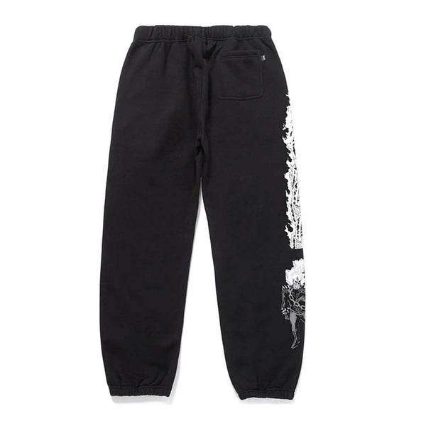 Huf x Marvel Ghost Rider Fleece Pant - Black