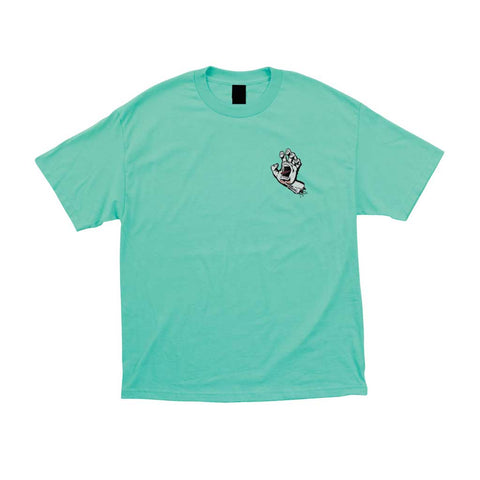 Santa Cruz Amoeba Hand S/S T-shirt - Celadon