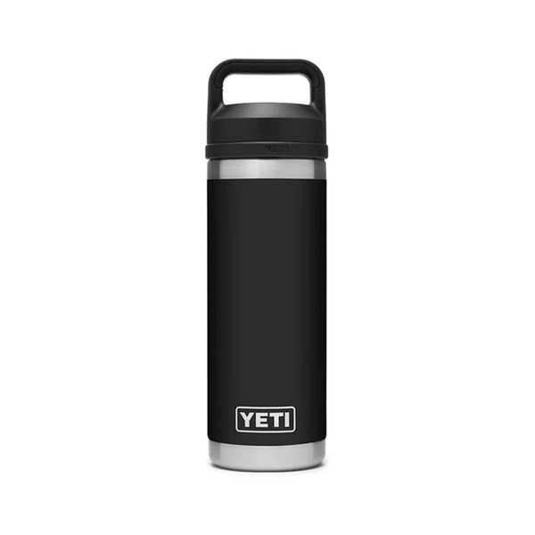Yeti Rambler 18 oz Bottle Chug - Black (Front)