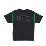 Creature Duster Jersey S/S Football T-shirt - Black Back