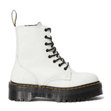 Dr. Martens Women's Jadon Smooth Leather Platform Boots - White side