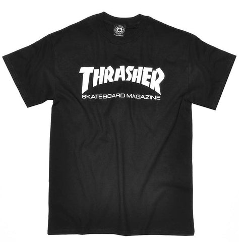 Thrasher Skate Magazine Tee - Black