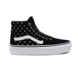 Vans Women's Sk8-Hi Platform 2.0 Suede - Polka Dot 01