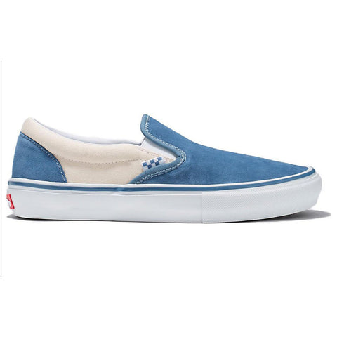 Vans Skate Slip-on - Cream/Light Navy 01