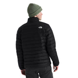 Embroidered logo on the left chest and back-right shoulder -back-