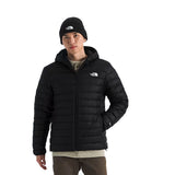 The North Face Classic Down Hooded Jacket - TNF Black -FRONT-