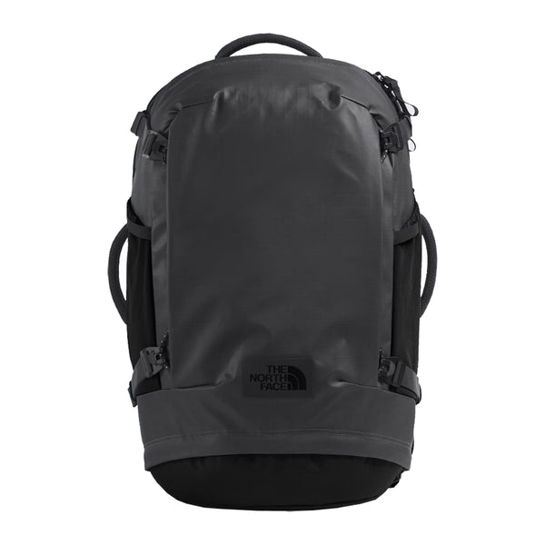 The North Face Base Camp Voyager Pro Travel Pack Backpack - Anthracite Grey/TNF Black -front-