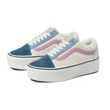 Vans Women's Old Skool Stackform - Pig Suede Sherpa Multi 03