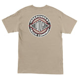 Independent BTG Summit S/S Tee - Sand Back