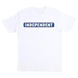 Independent Bar Logo S/S Tee - White/Blue