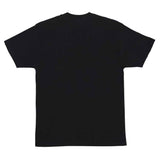 SPAN S/S HEAVYWEIGHT T-SHIRT - BLACK W/WHITE BACK