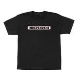 Independent Youth Bar Logo S/S Tee - Black