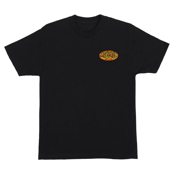 Creature Crash and Burn S/S Tee - Black