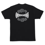 Independent Rose Span S/S Heavyweight Tee - Black Back