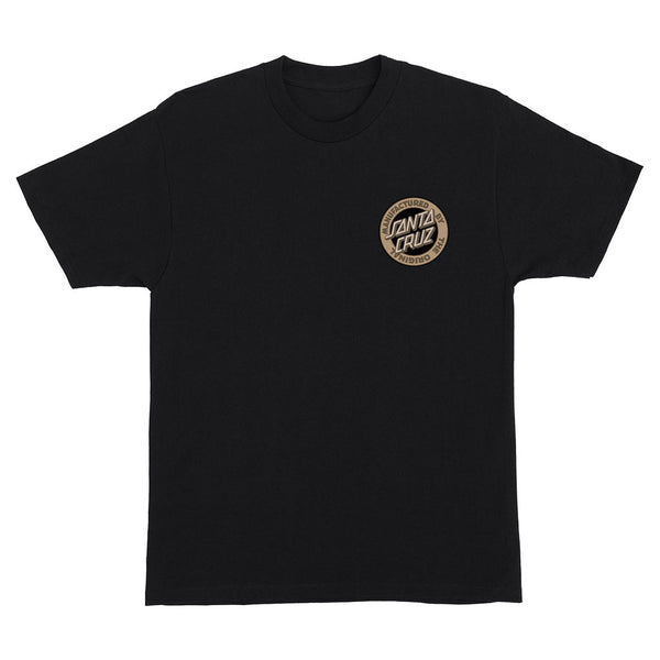 Santa Cruz Carved MFG S/S Tee - Black