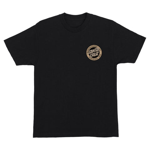 Santa Cruz Carved MFG S/S Tee - Black