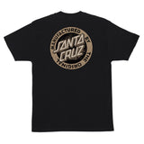 Santa Cruz Carved MFG S/S Tee - Black Back