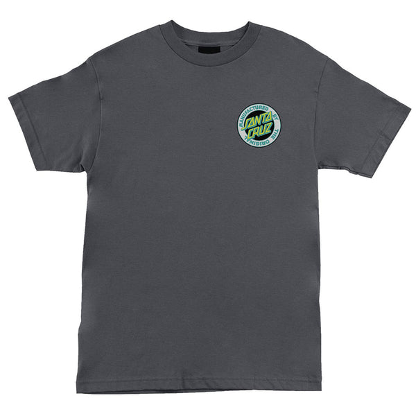 Santa Cruz Carved MFG S/S Tee - Charcoal