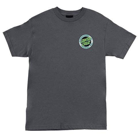 Santa Cruz Carved MFG S/S Tee - Charcoal