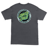 Santa Cruz Carved MFG S/S Tee - Charcoal BACK