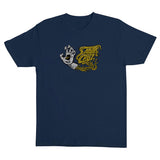 Santa Cruz Screaming Veins S/S Heavyweight Tee - Navy