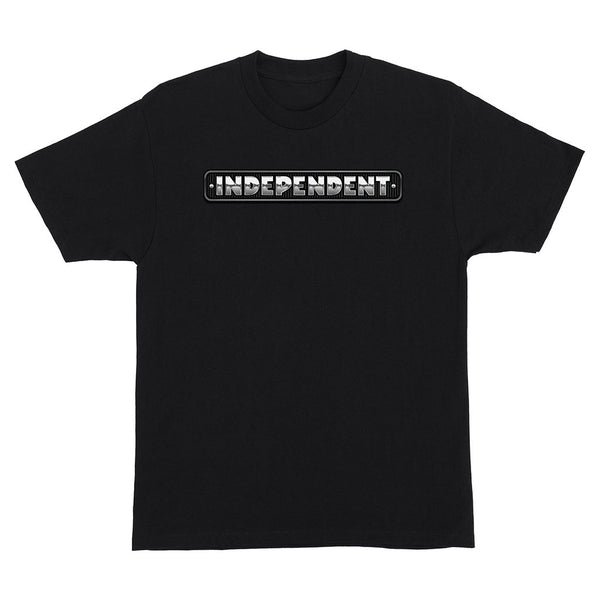 Independent Chrome Bar S/S Tee - Black