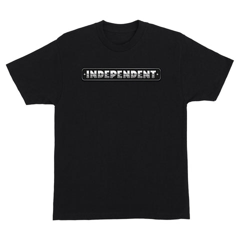 Independent Chrome Bar S/S Tee - Black