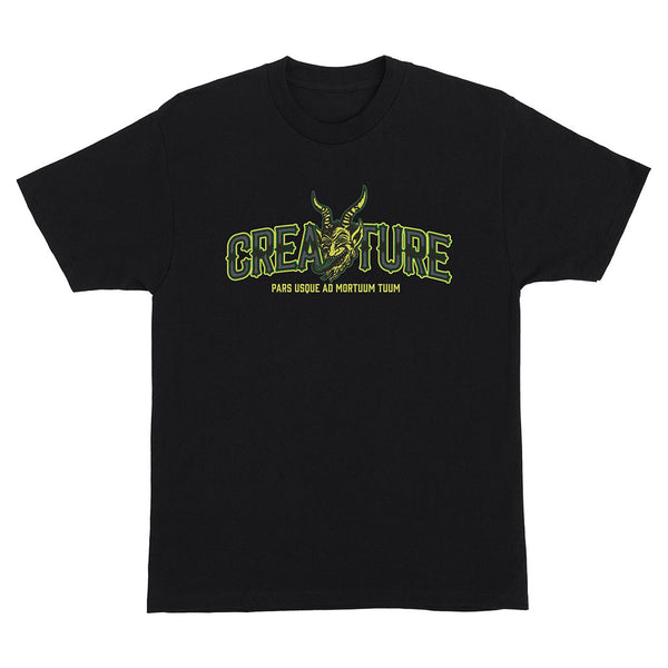 Creature Drop Out S/S Tee - Black