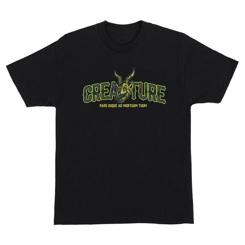 Creature Drop Out S/S Tee - Black