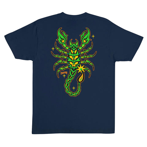 Creature Deadly Sands S/S Tee - Navy
