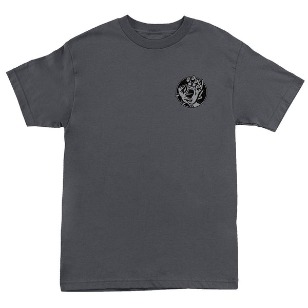 Santa Cruz Hand Dot S/S Tee - Charcoal
