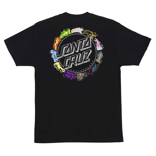 SC POKEMON POWER DOT S/S T-SHIRT Black Back
