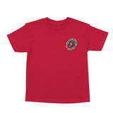 YTH SC POKEMON TCG HAND S/S T-SHIRT Front Red 