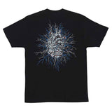 HELLRAISER S/S HEAVYWEIGHT T-SHIRT - BLACK BACK HEART GRAPHIC