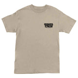MODEL SC S/S HEAVYWEIGHT T-SHIRT - SAND FRONT LOGO ON CHEST