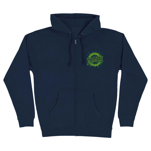 Creature Finest Strike Zip Hoodie - Navy